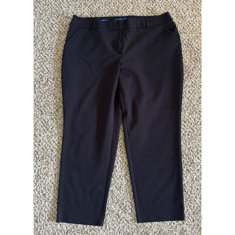 Apt‎ 9 Women's Black Torie Dress Pants Size 18WS